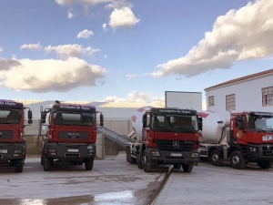 Flota Camiones de hormigón en Cáceres