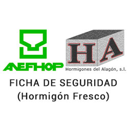 Ficha seguridad del hormigón fresco